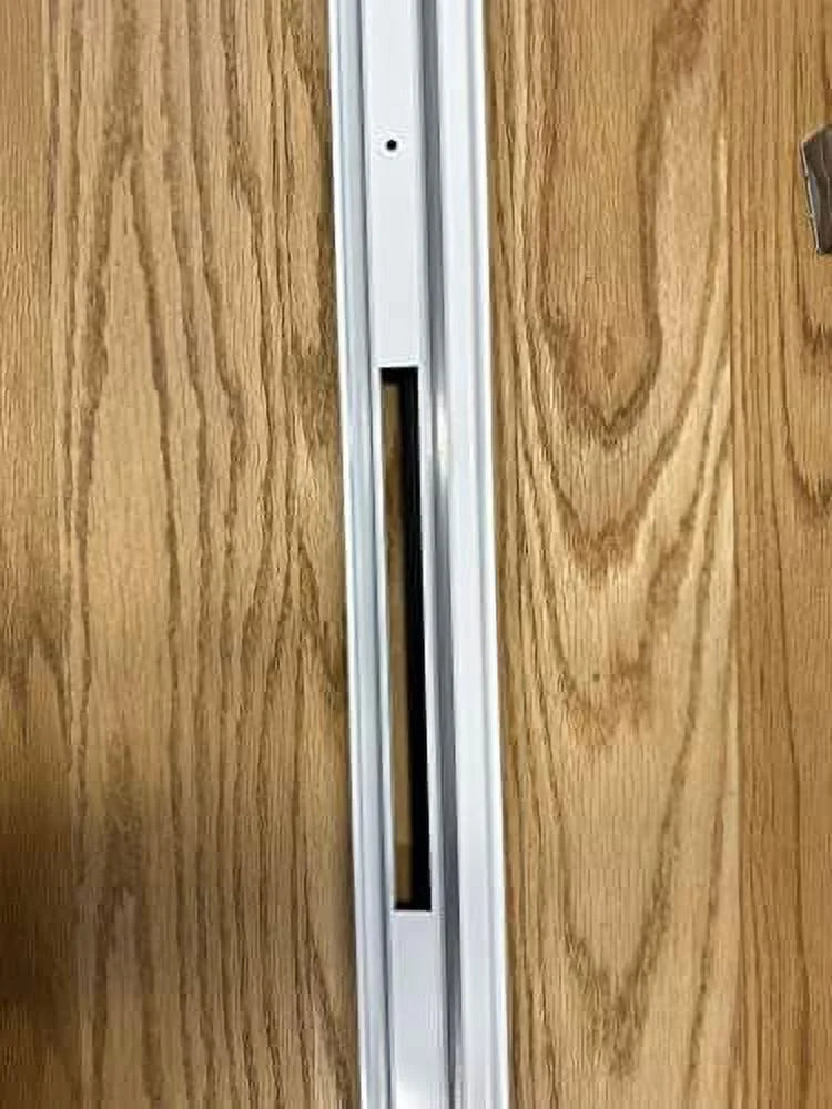 Life Products! T-Astragal Aluminum 80 in Weather Stripping 80x5/8x1-3/4 in Inswing Doors Black