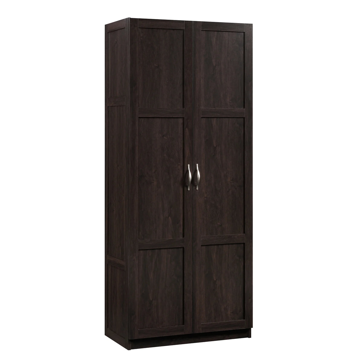 Sauder Select 2 Door Storage Cabinet, Reclaimed Pine Finish
