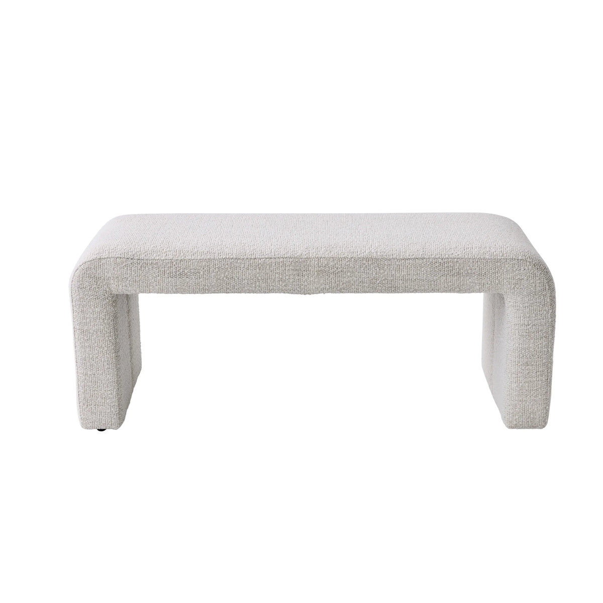 Better Homes & Gardens Juliet Velvet Waterfall Bench, Beige