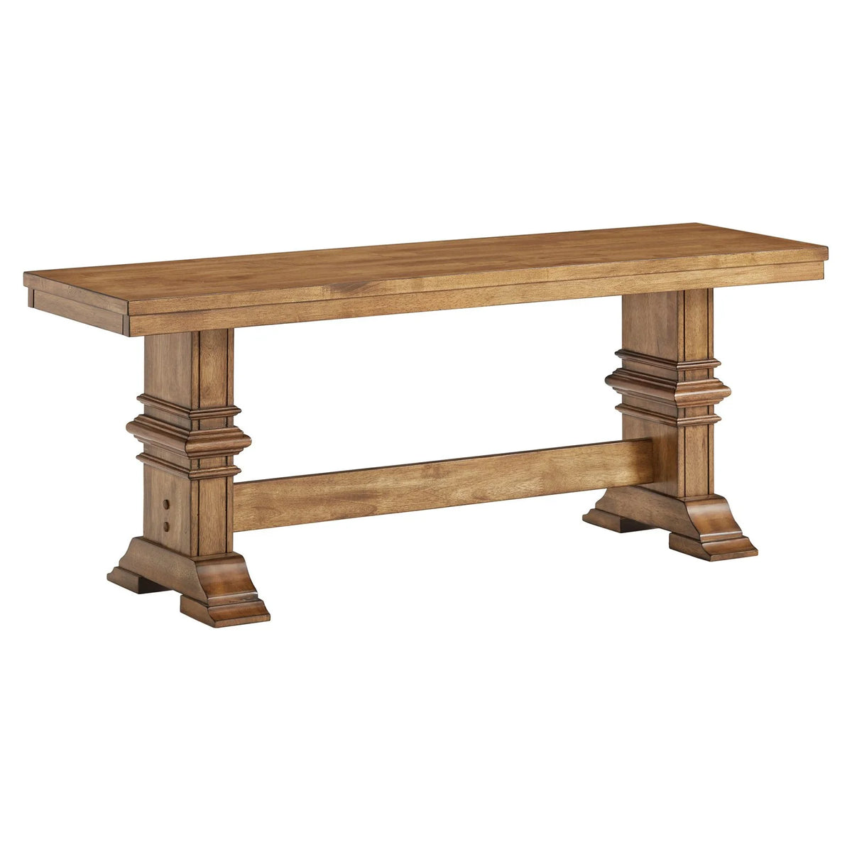 Weston Home Wooden Bench, Oak