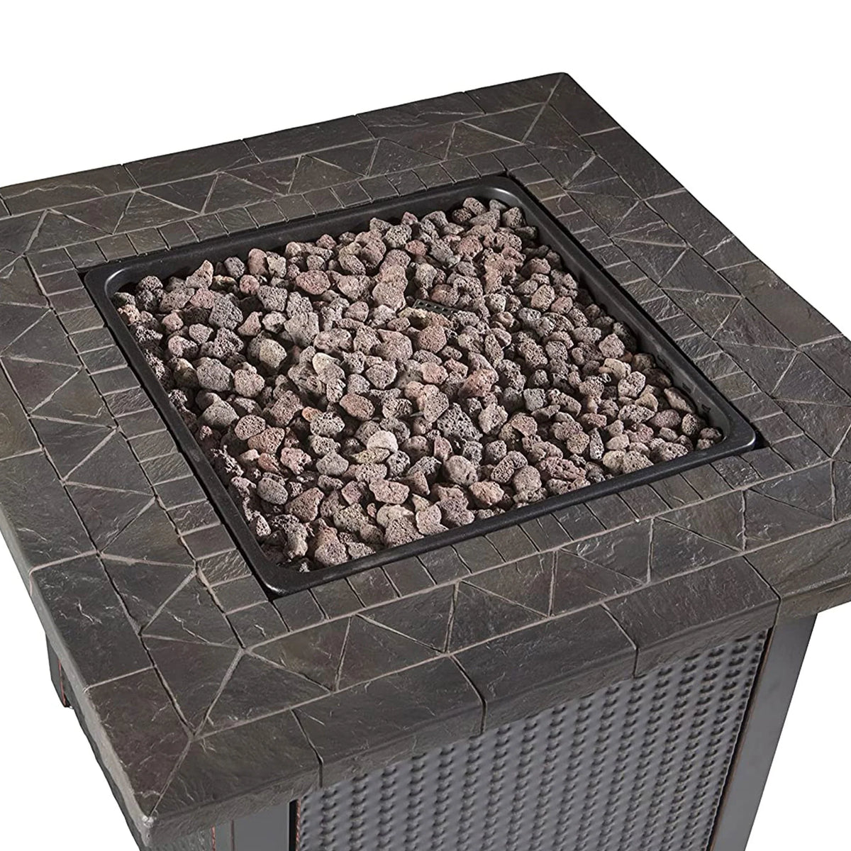 Endless Summer 30,000 BTU LP Gas Outdoor Fire Table with Lava Rock