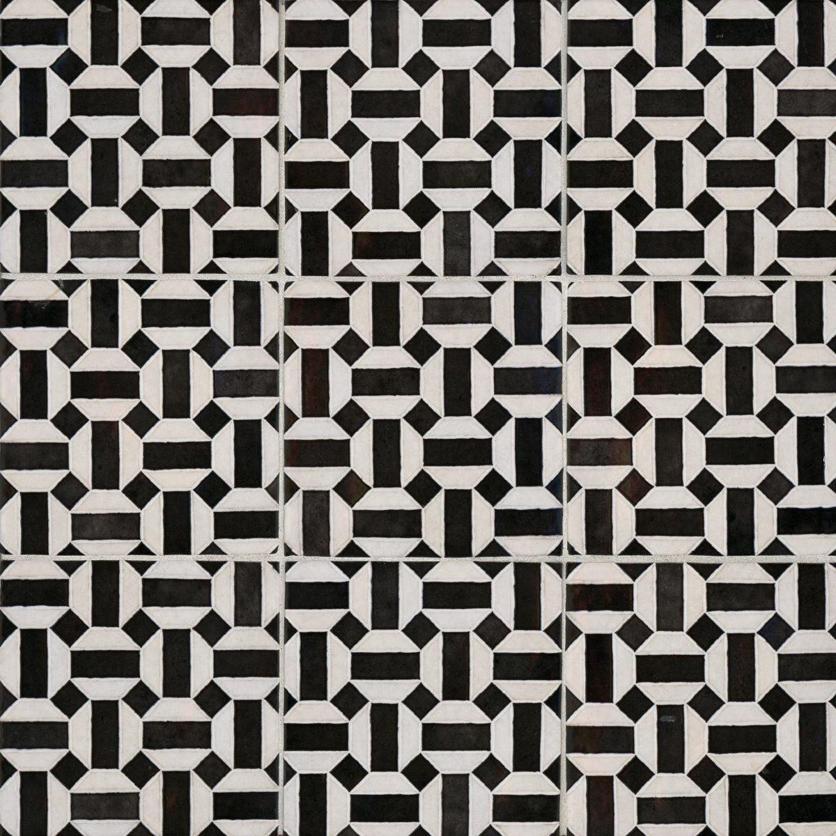 Bedrosians Cloe Square Gloss Ceramic Tile 5 x 5, Loire (10.83 sq. ft./Case)