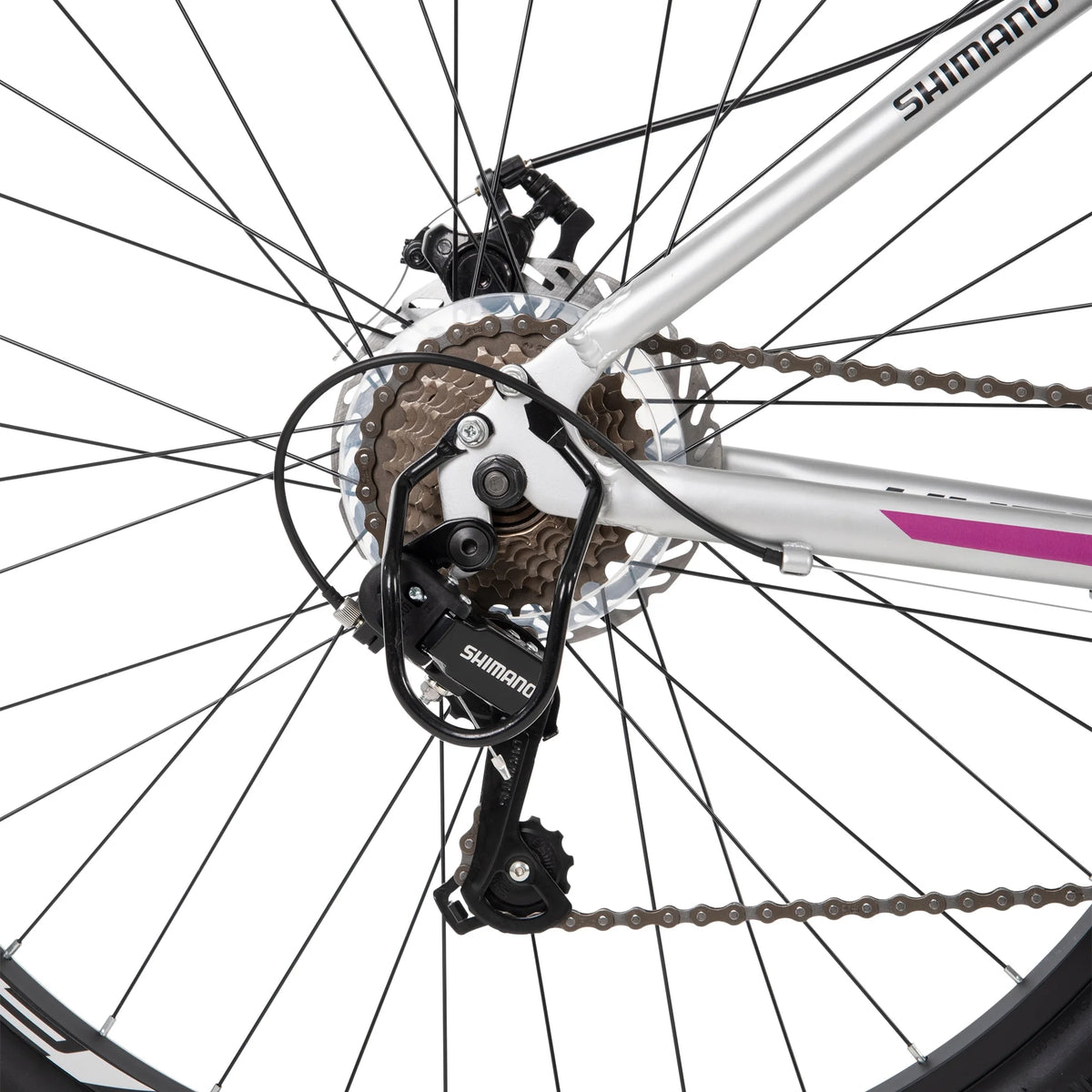 27.5" Huffy Rangeline Women��s Mountain Bikes, Silver