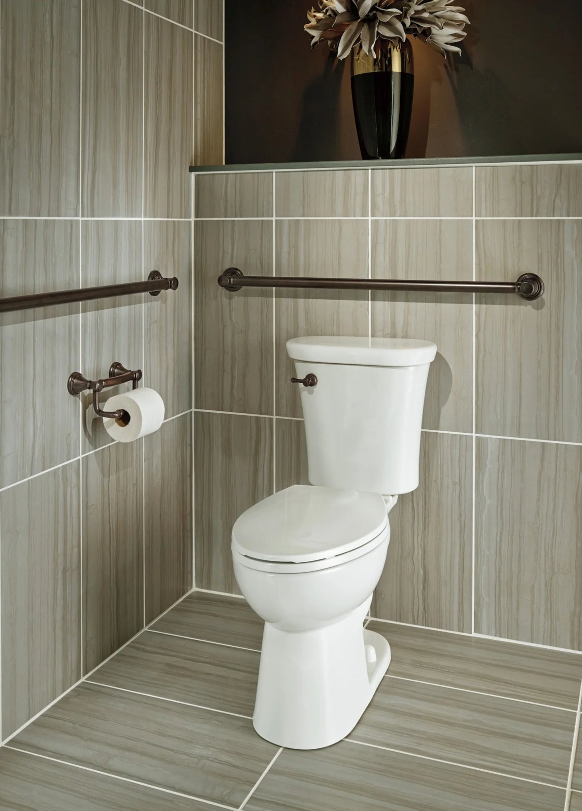 41350-SS Traditional Tissue Holder/Assist Bar