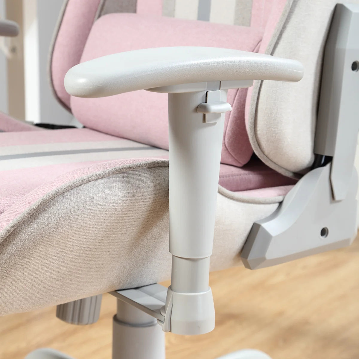 X Rocker Mysa PC Gaming Chair with Lumbar Support, Pink
