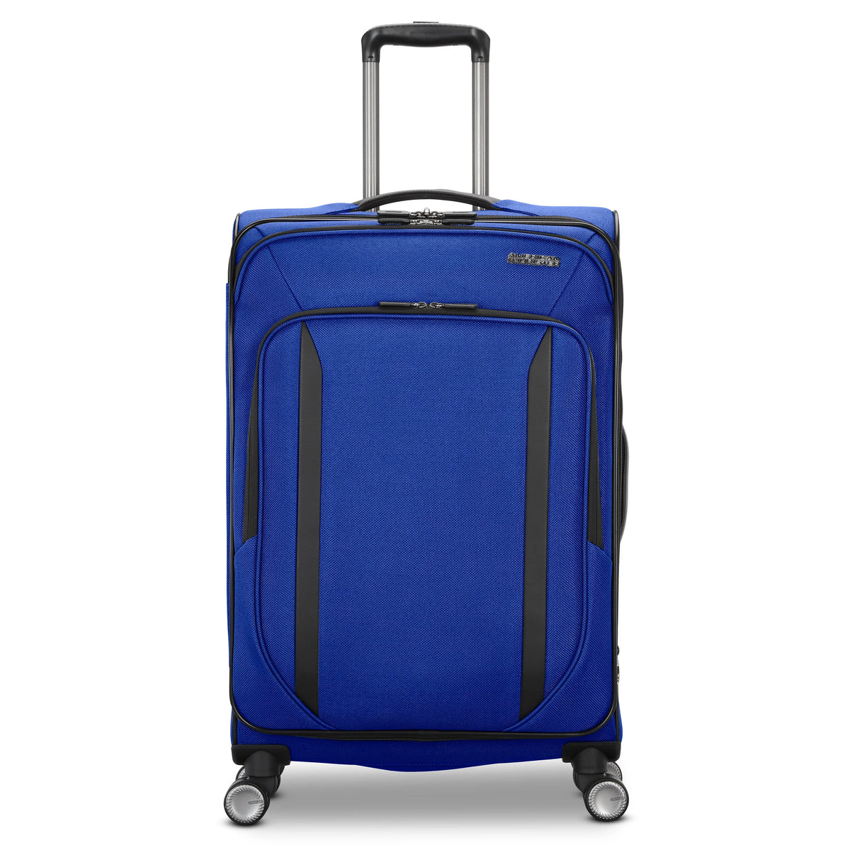 American Tourister Dash XLT Softside Carry On Luggage with Spinner Wheels Single Piece - Black