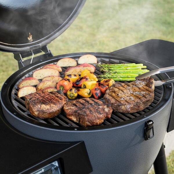 Akorn Auto-Kamado 20-inch Digital WiFi Charcoal Grill in Gray