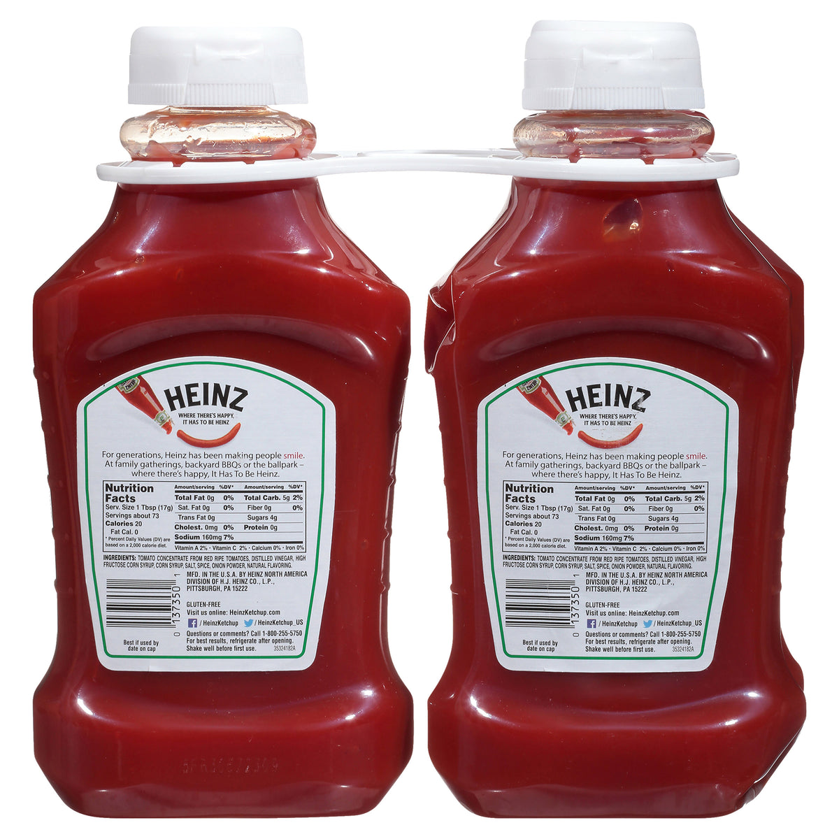 Heinz, Tomato Ketchup, 44 oz, 3-Count