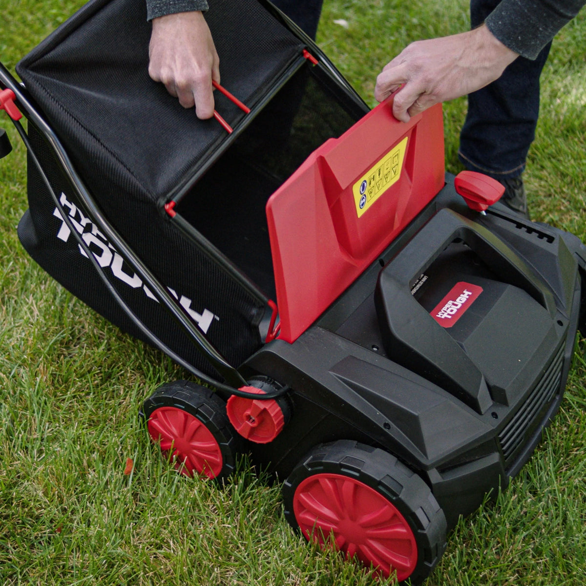 Hyper Tough 13-Amp Electric Lawn Dethatcher/Scarifier