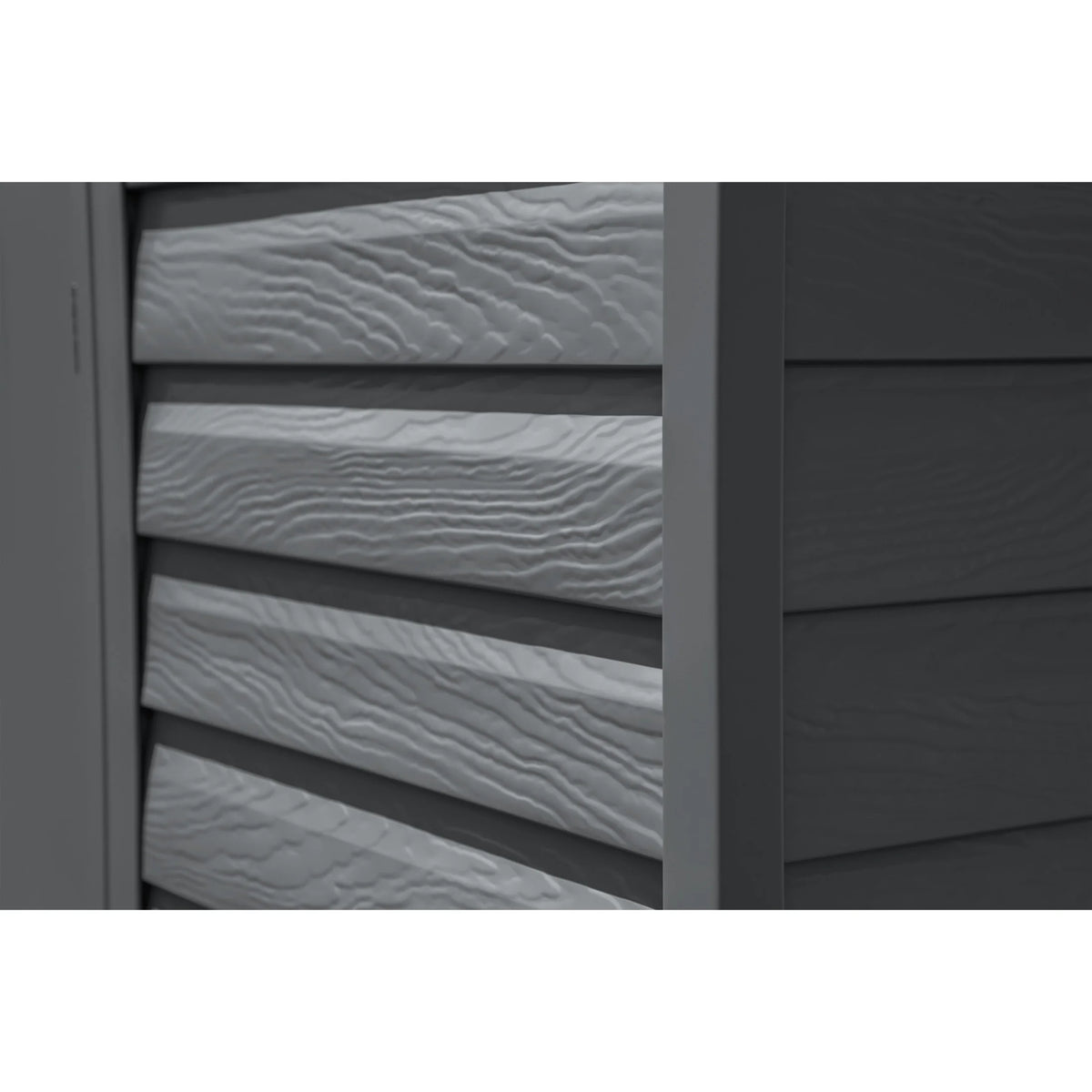 Arrow Select Steel Storage Shed Steel Storage Shed, 6x5, Charcoal