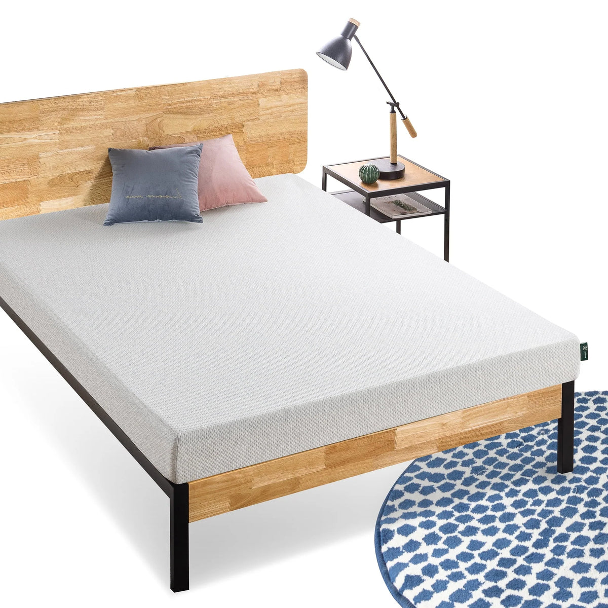6 Inch Ultima Memory Foam Mattress / Pressure Relieving / CertiPUR-US Certified / Mattress-in-a-Box, Twin , Brown Twin 6 Inch Mattress