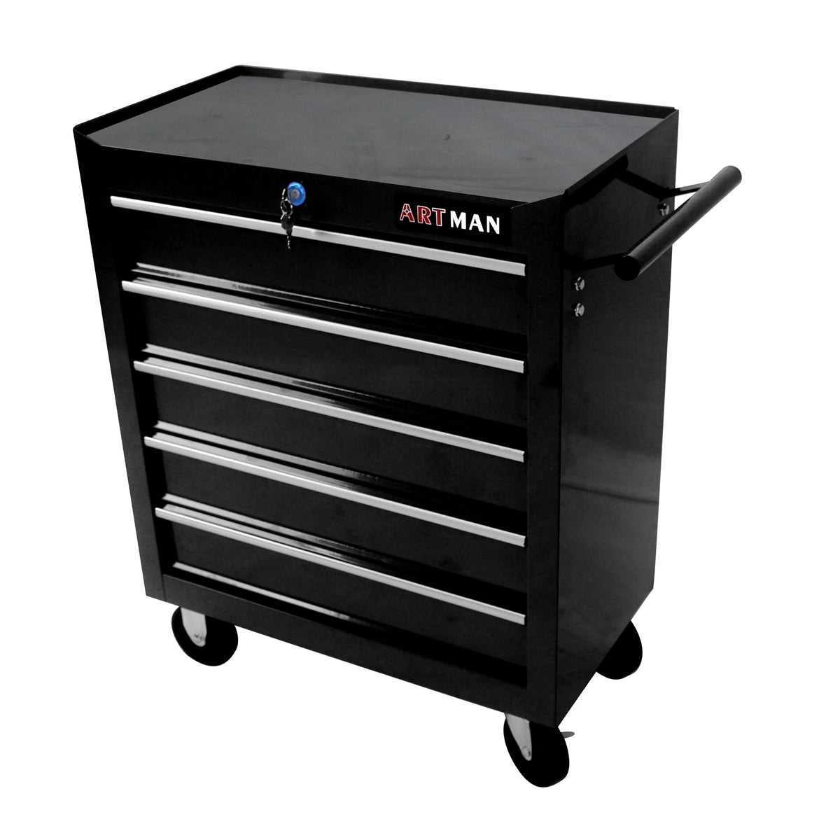 ARTMAN 5 Drawer Rolling Tool Chest, Tool Storage Cabinet  with Wheels and Drawers for Garage Warehouse