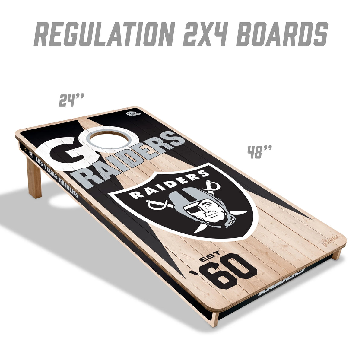 YouTheFan NFL Buffalo Bills 2' x 4' Cornhole Game