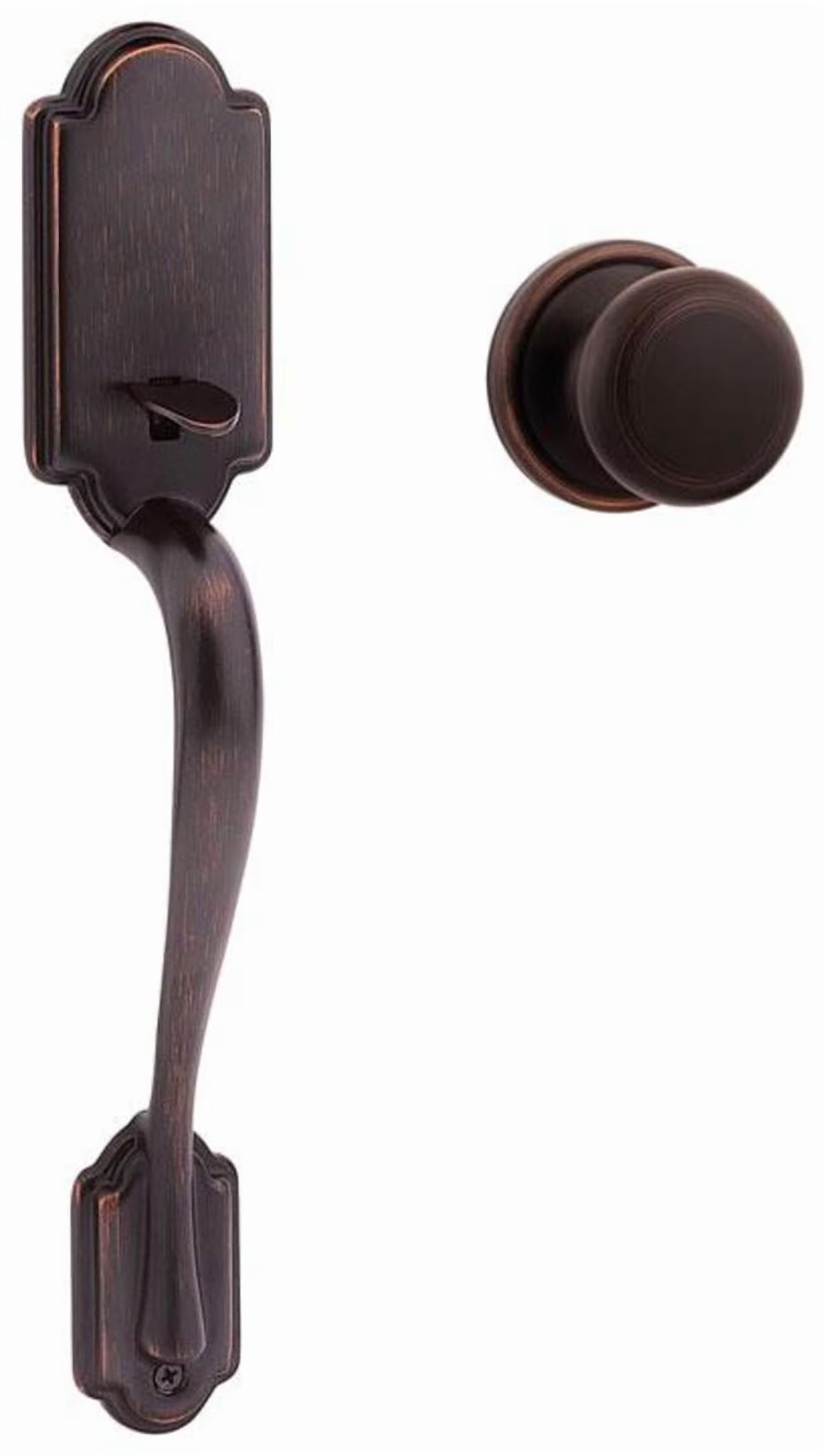 Kwikset 815Anxh Arlington Lower Handleset - Bronze