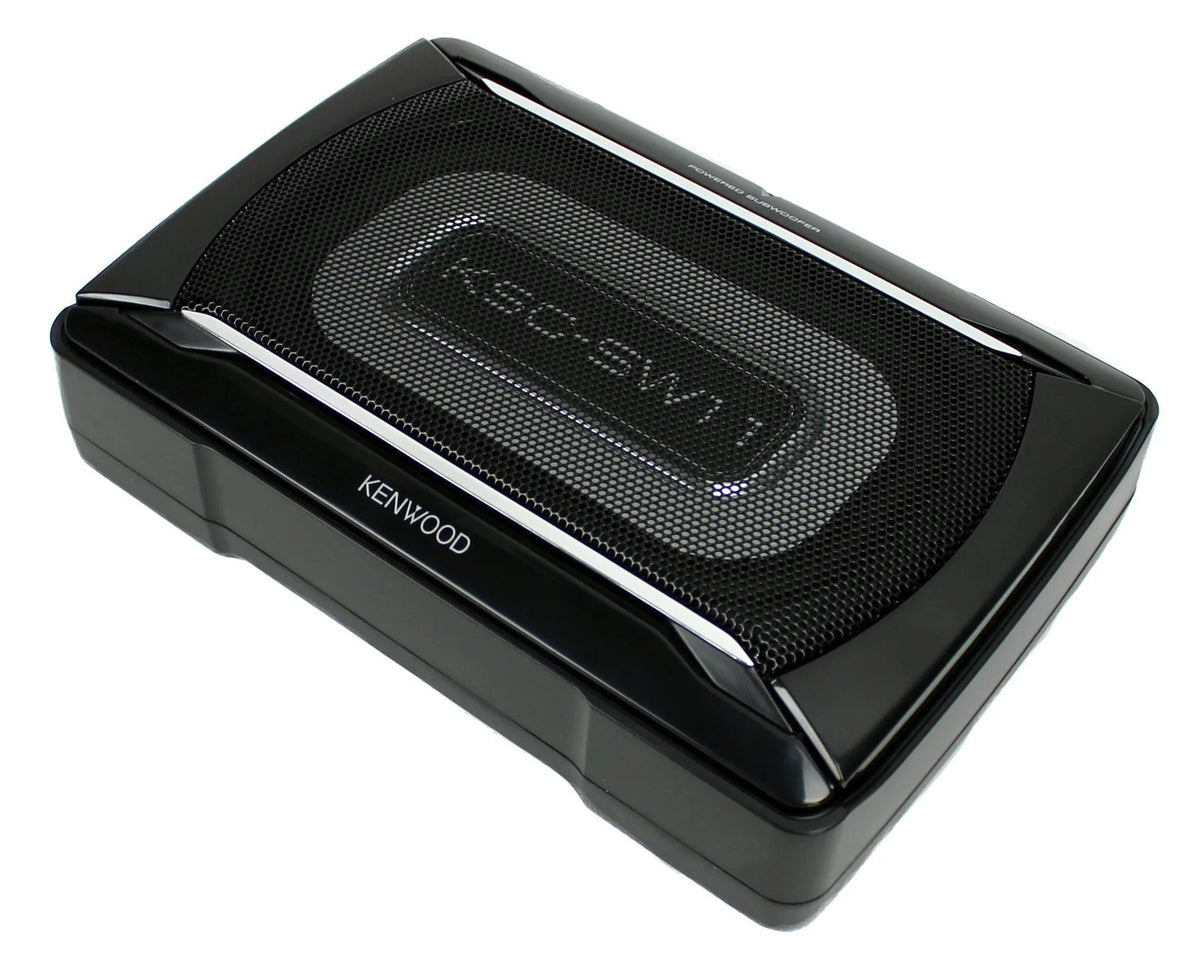 Kenwood KSC-SW11 150-Watt Compact Powered Subwoofer with Remote