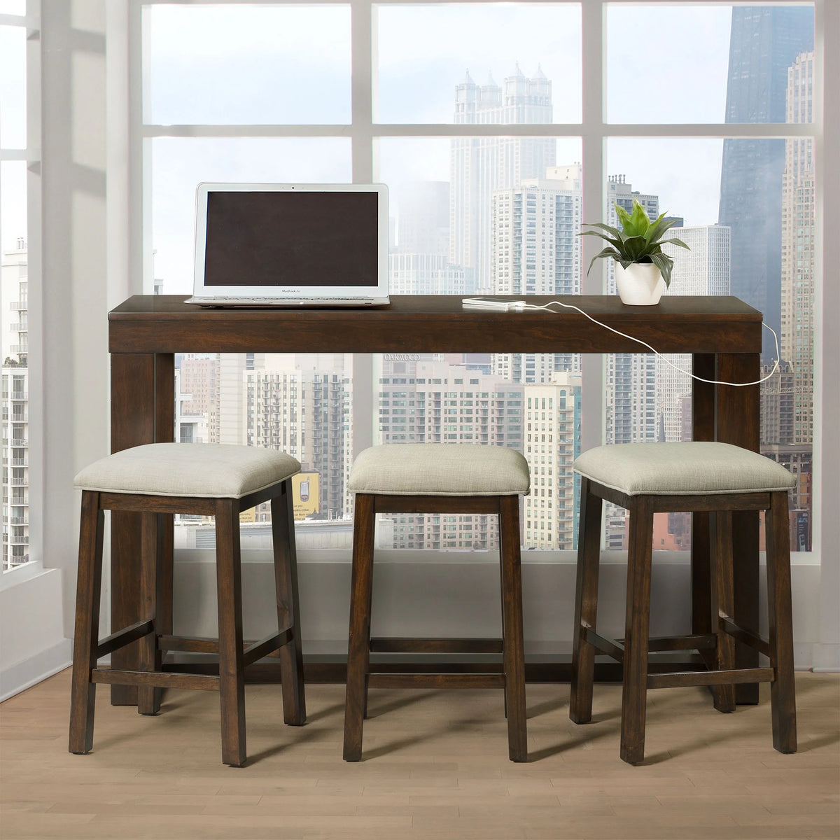 Picket House Furnishings Drew Multipurpose Bar Table Set