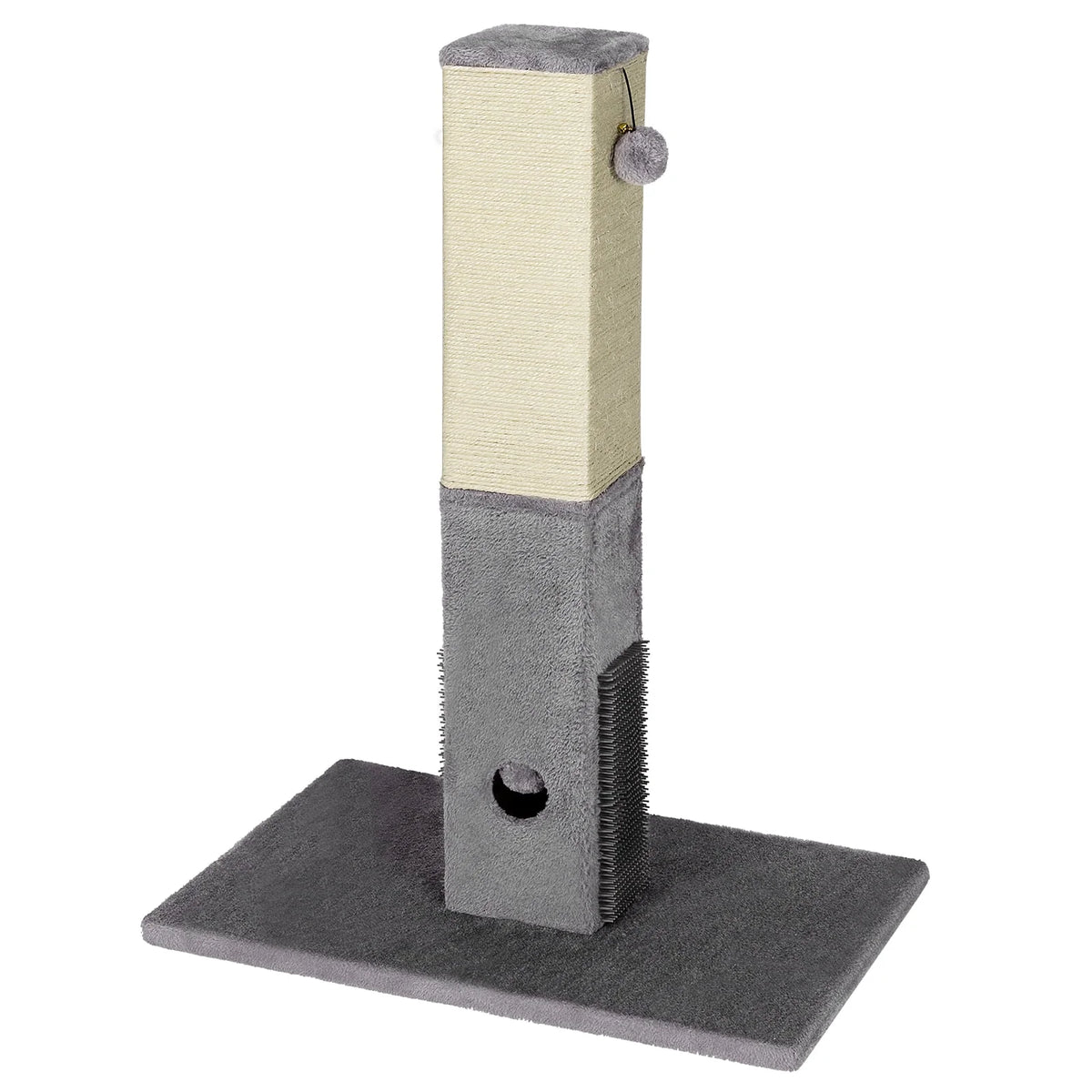 Infans 31" Tall Cat Scratching Post Claw Scratcher w/ Sisal Rope & 2 plush Ball