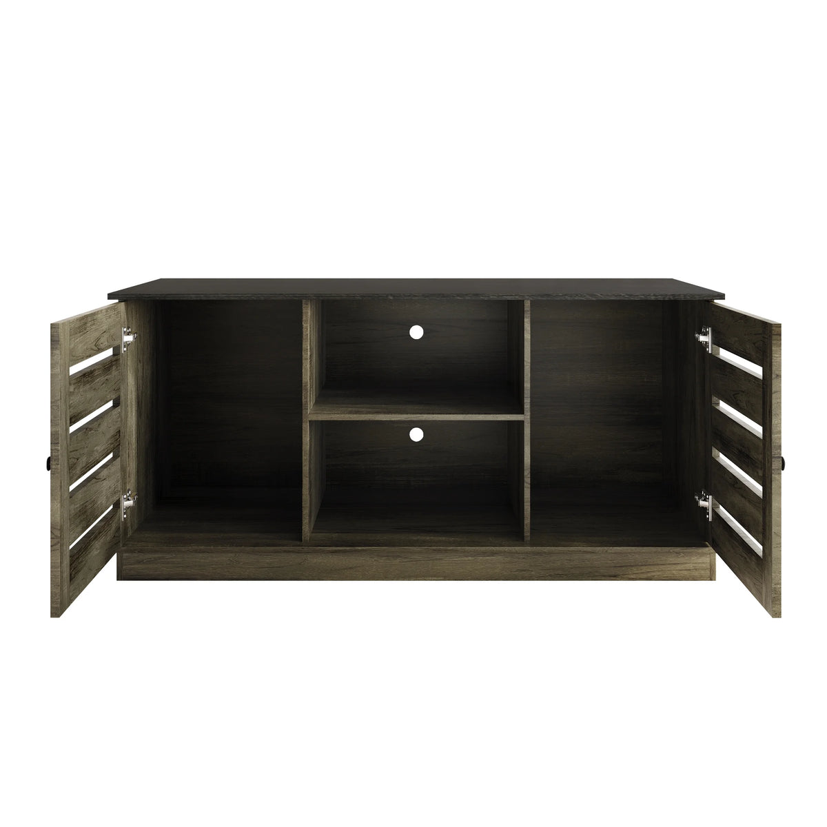 Castle Place Vintage TV Stand Console for TVs up to 50", Blue