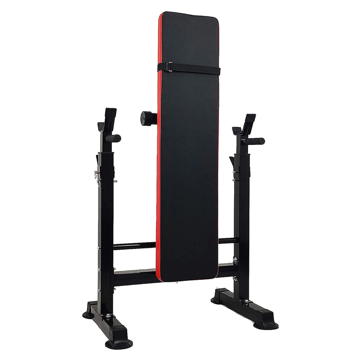 Fitvids LX400 Adjustable Olympic Workout Bench with Squat Rack