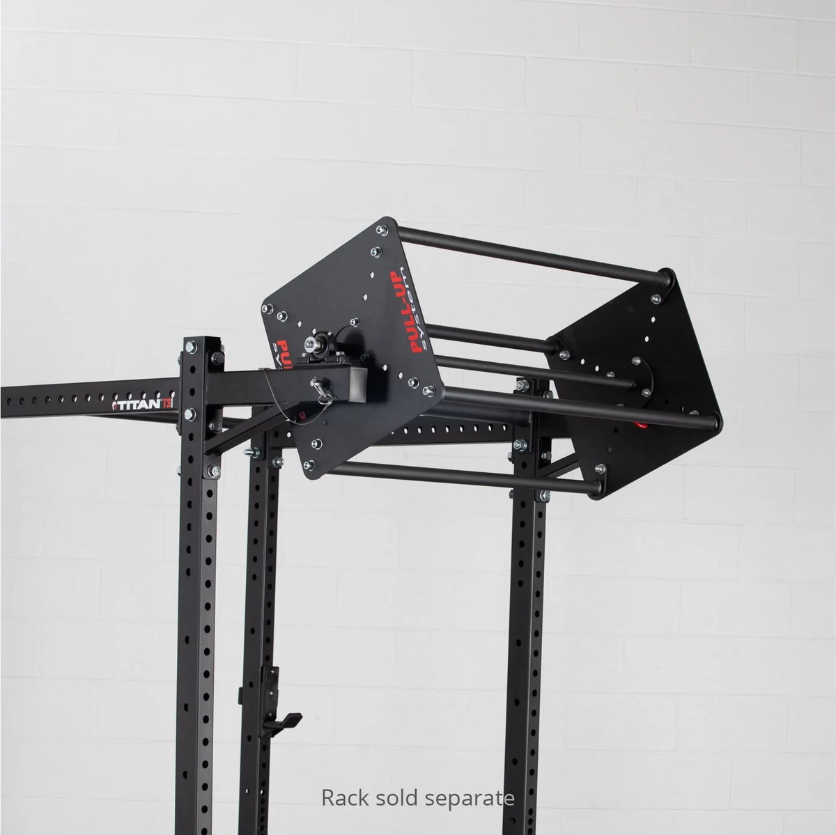 Titan Fitness T-3 and X-3 Series Rack-Mounted Revolving Pull-Up System 1.25�?Pull-Up Bars