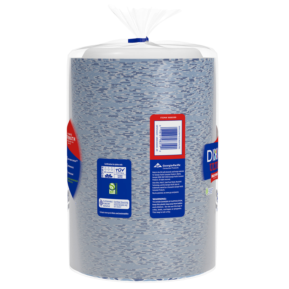 Dixie Ultra 8-1/2' Paper Plate, 240-count