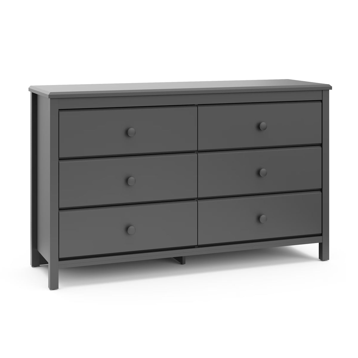 Storkcraft Alpine 6 Drawer Nursery Double Dresser, Olive