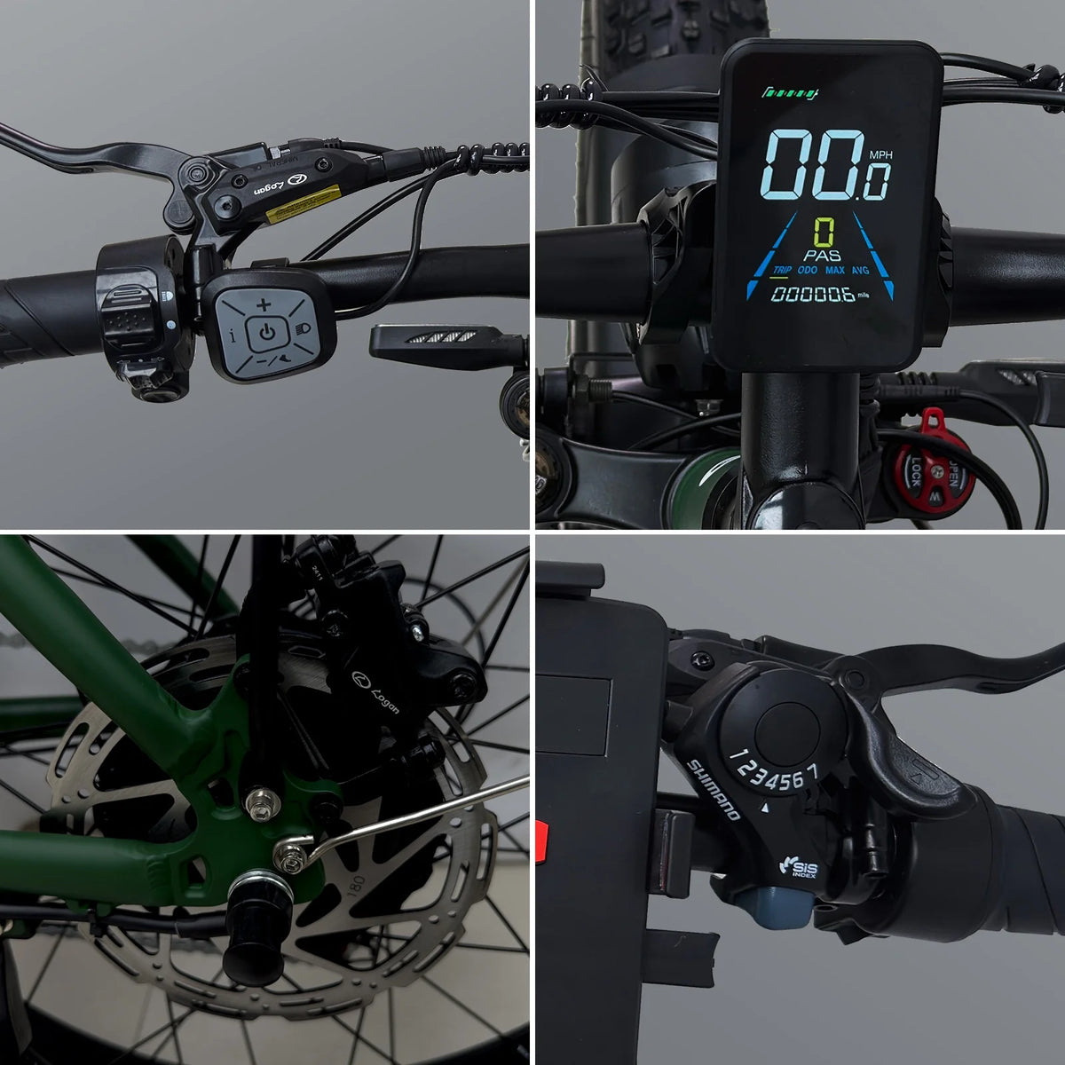 M6 Electric Bicycle M6 PRO 3200W, 48V 22.4Ah, 26 inch