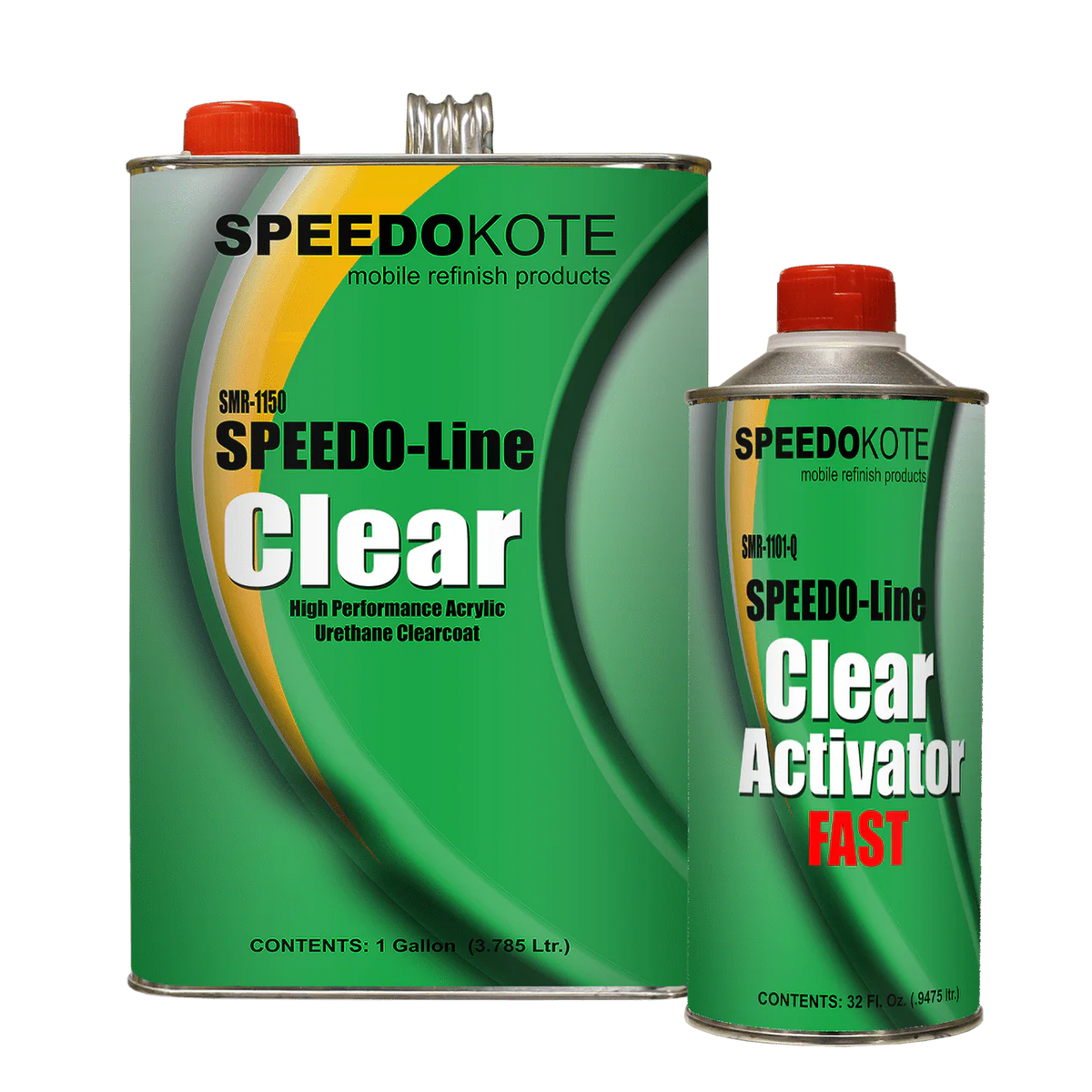 Clear Coat Acrylic Urethane, SMR-1150/1101-Q 4:1 Kit