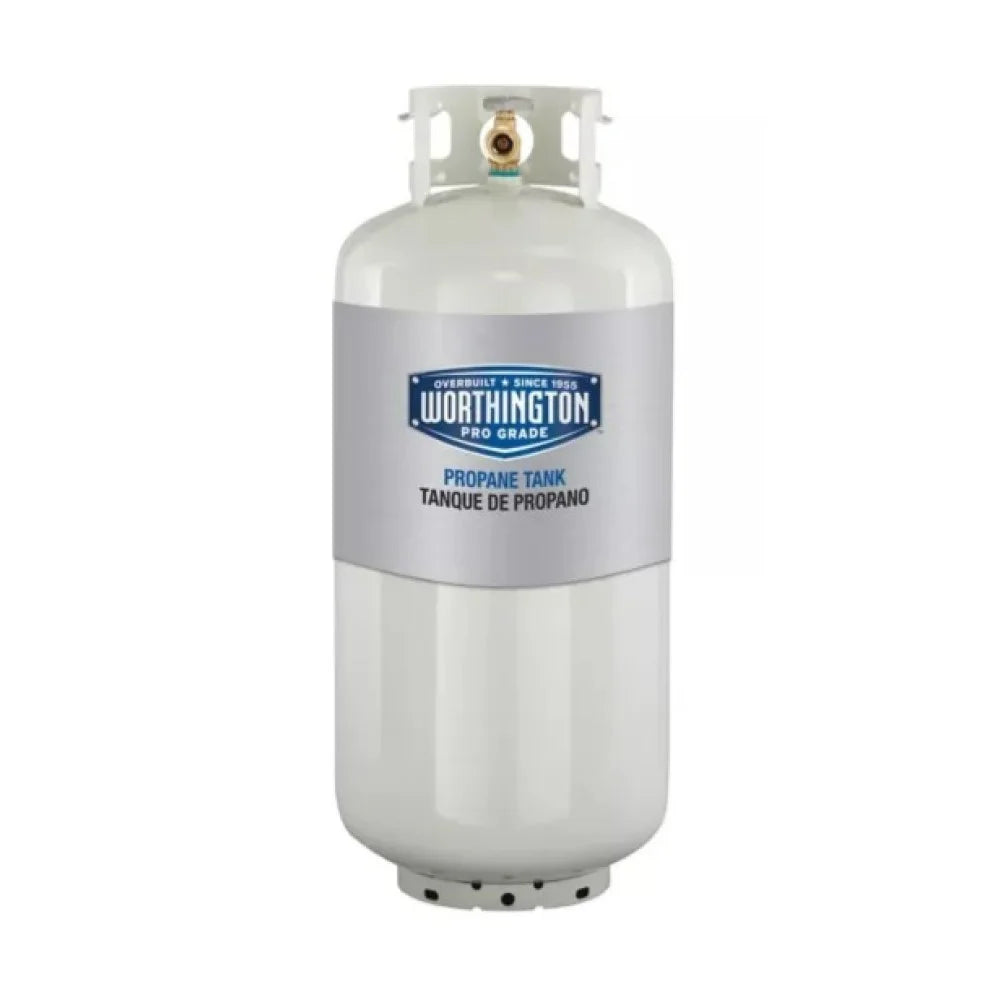 Worthington 40 lb. Steel TC/DOT Vertical Propane Cylinder Equipped with OPD Valve