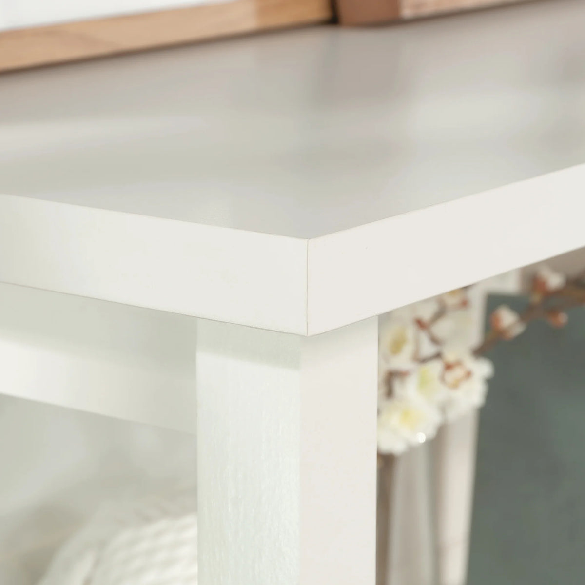 Sauder Cottage Road Library Hutch, White Finish