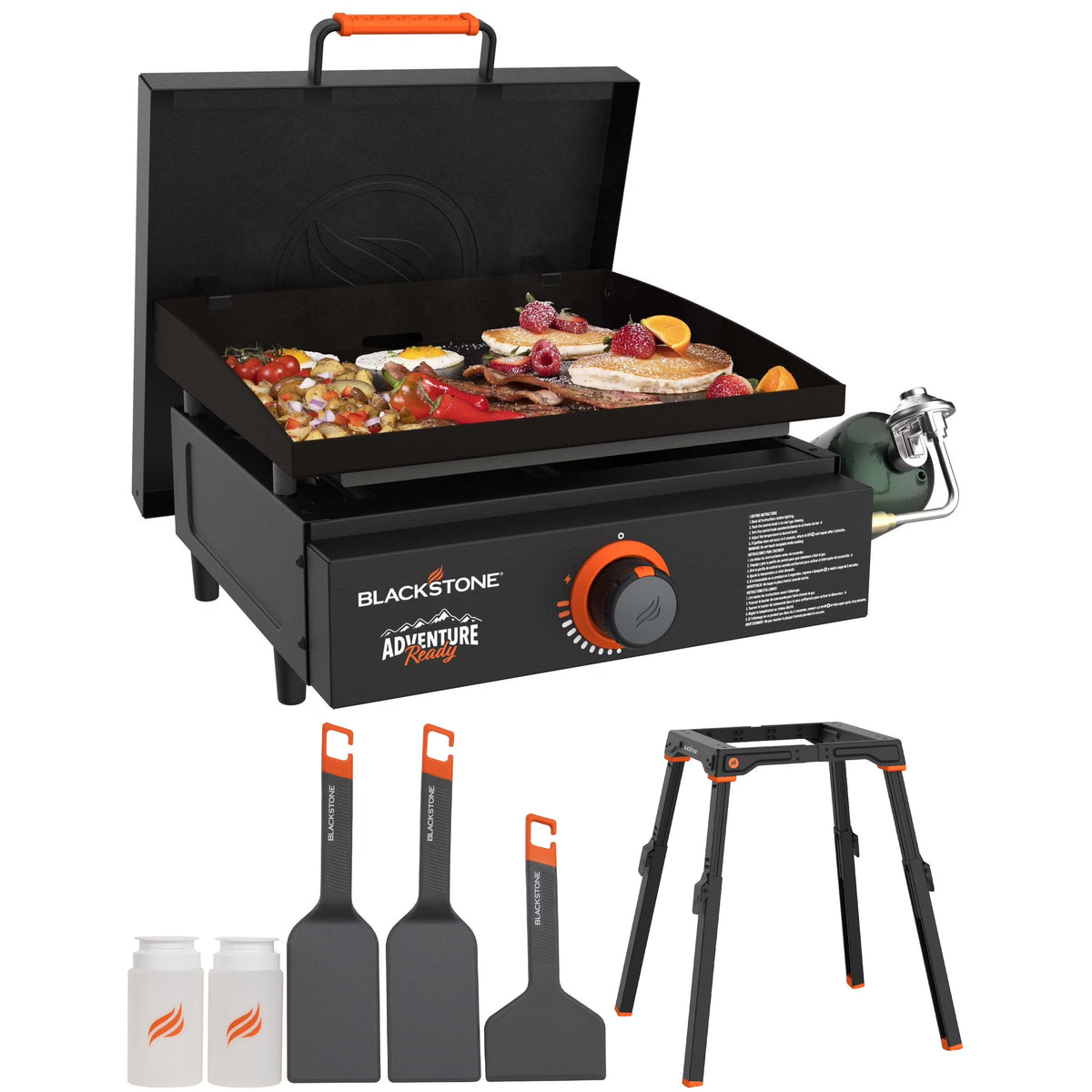 Blackstone Adventure Ready 17” Propane Griddle with Hard Cover