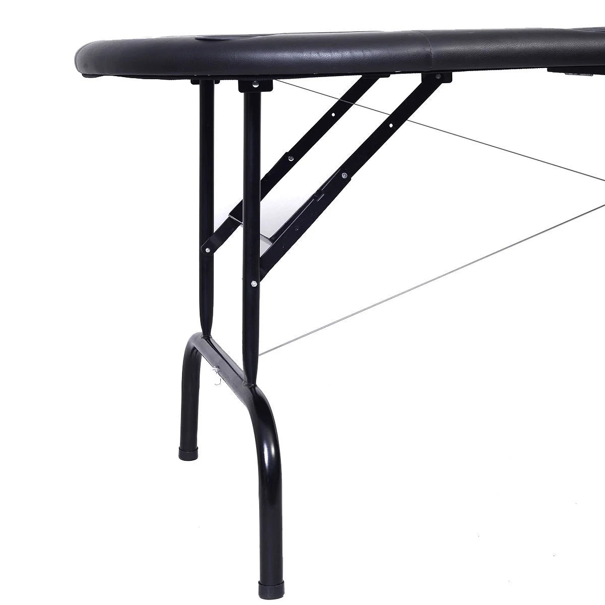 Costway Foldable 8 Player Poker Table Casino Texas Holdem Folding Poker Play Table
