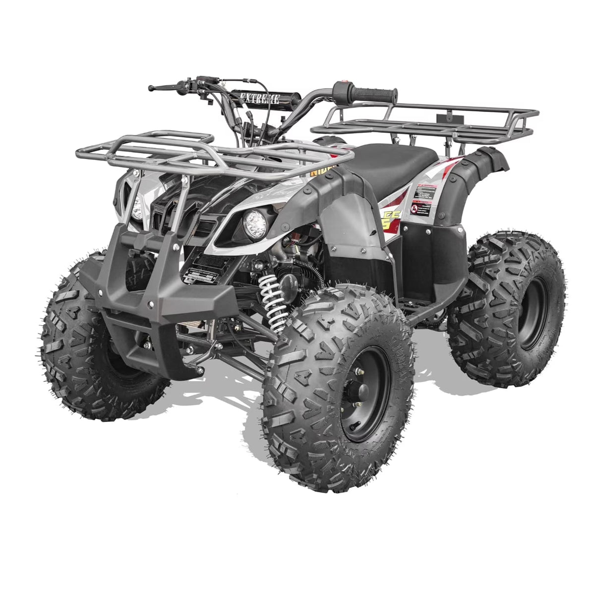 Cougar Rider Air Cooled 125cc ATV with Reverse Remote Kill Switch LED Lights