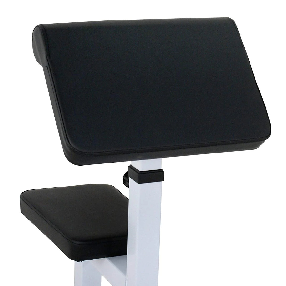 ZENSTYLE Arm Curl Weight Bench Seated Preacher Isolated Dumbbell Biceps 550LBS Arm Rest Adjustable