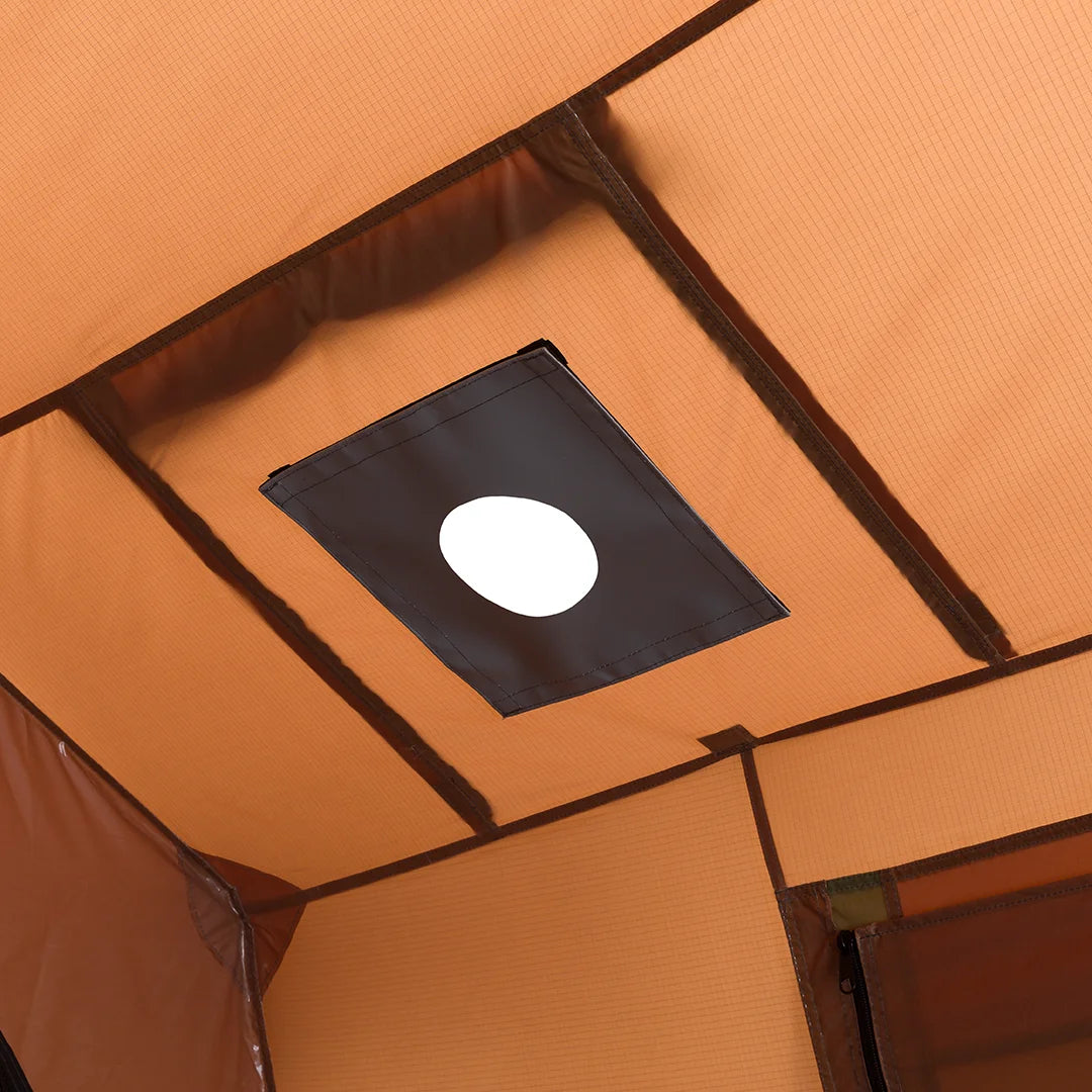 Ozark Trail 10-Person Appalachian Tent, 4 season with Stove Outlet