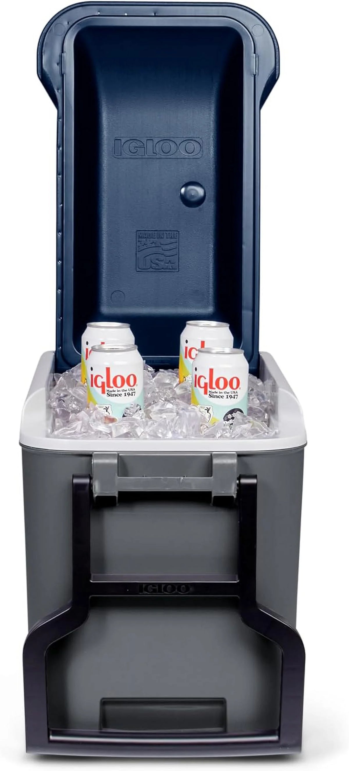 Igloo Maxcold 40 Roller (Ash Gry.Wht.Aegean Sea.Blk) 00034814, 38 Litre