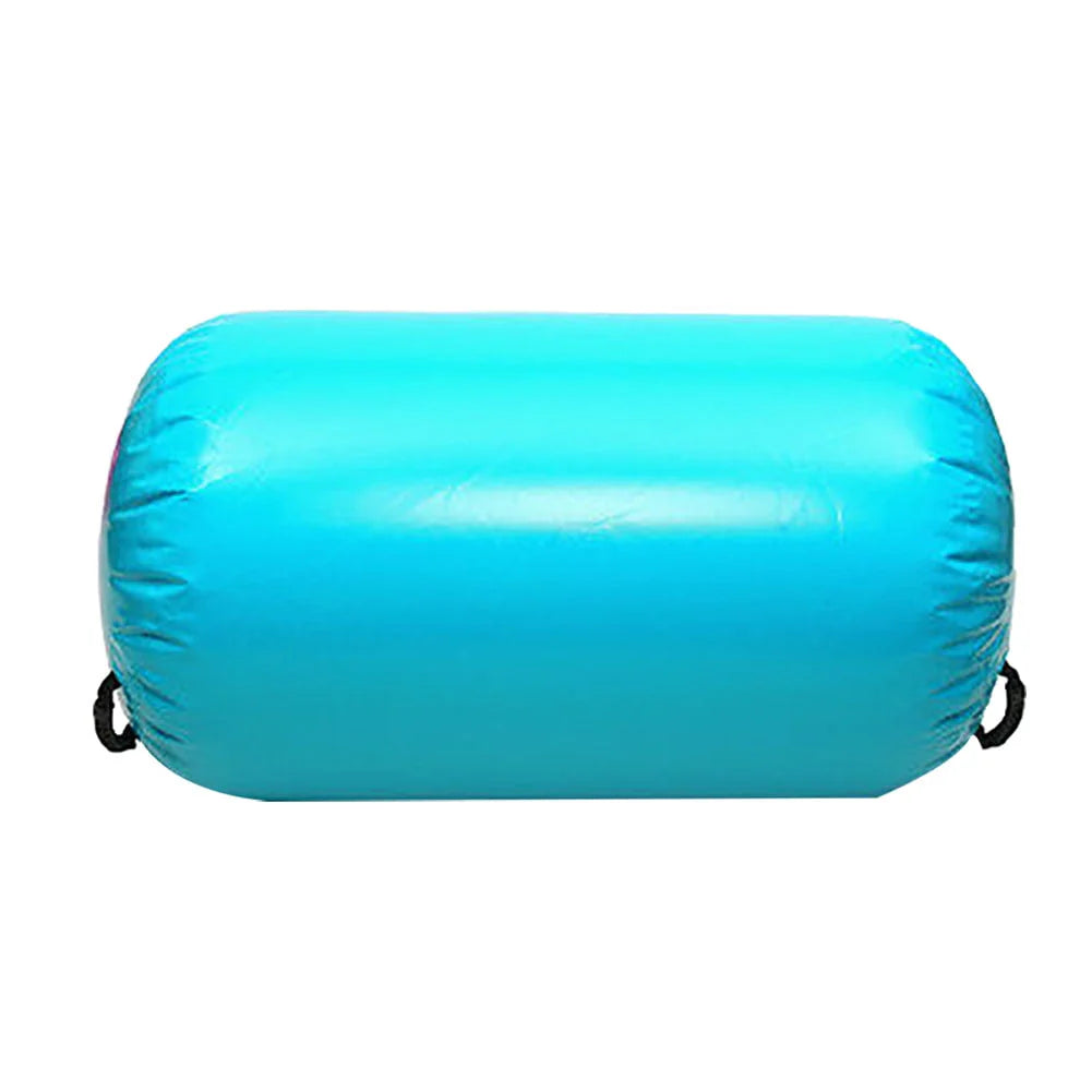 Opolski 100cm Inflatable Gymnastics Balance Training Air Roller Cylinder Column Gym Pad
