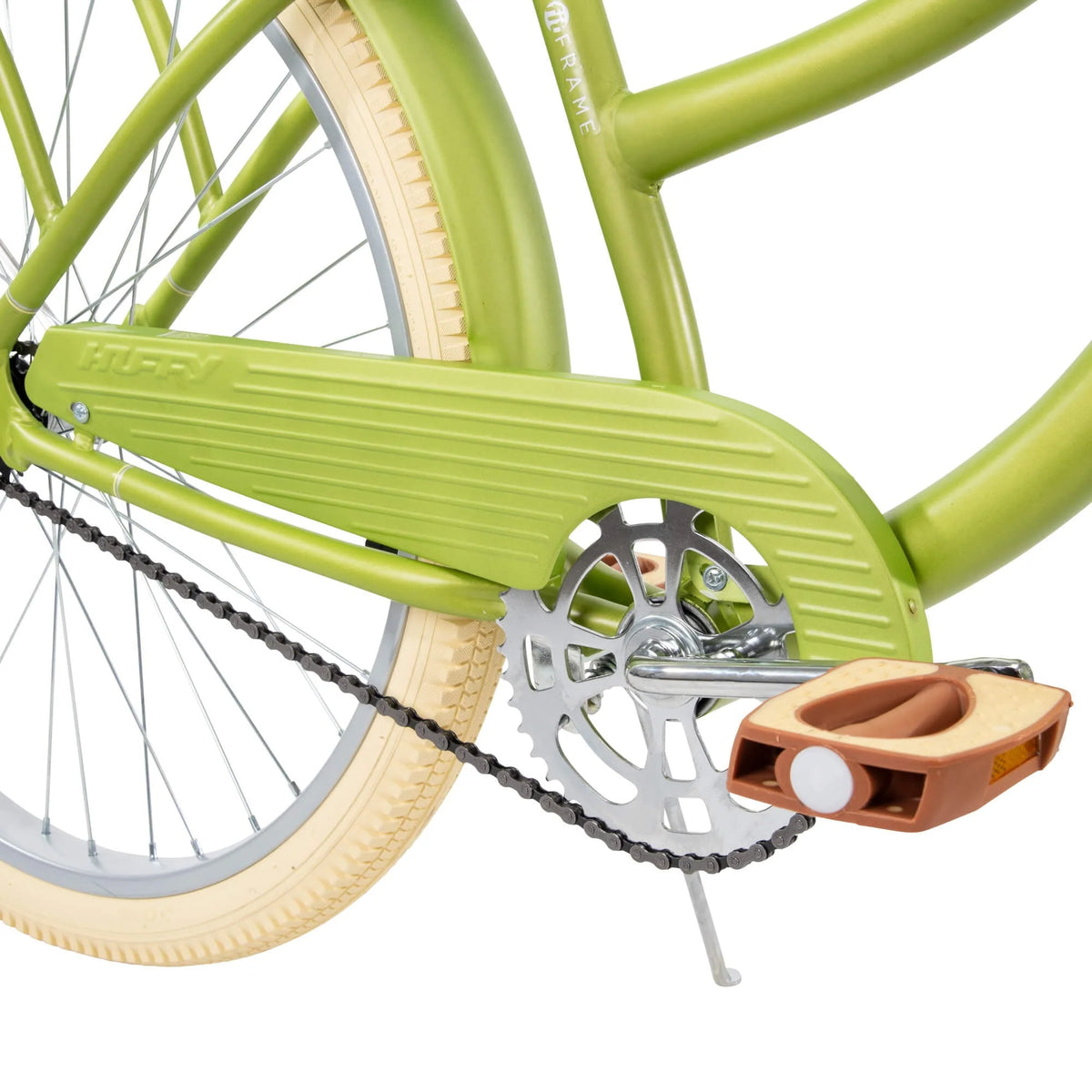 Nel Lusso Classic Cruiser Bike with Perfect Fit Frame, Women's, Green, 26"