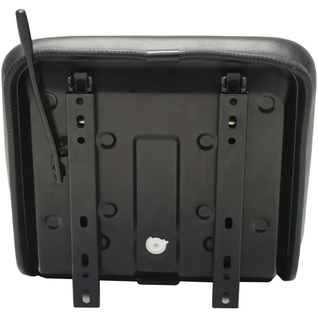 vidaXL Universal Tractor Seat Black