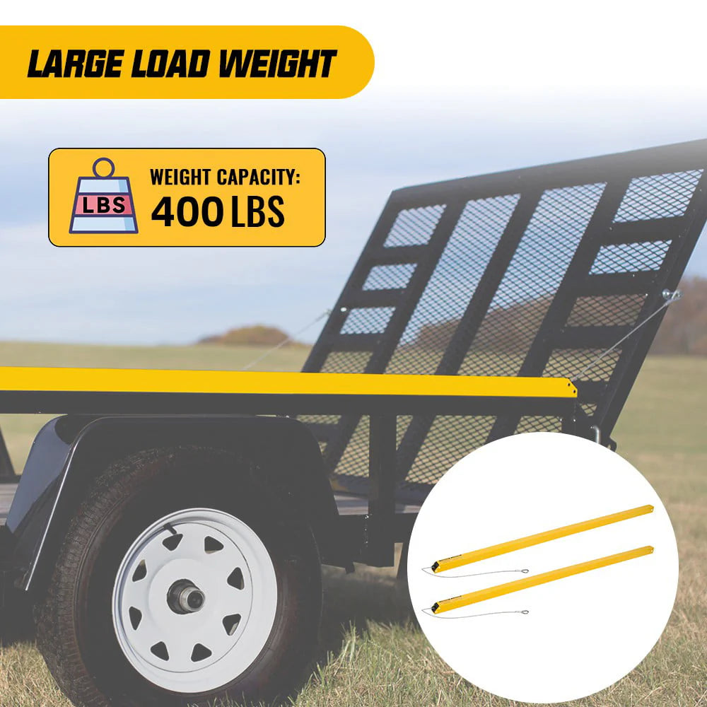 Kojem 2-Sided Trailer Hitch Lift Tailgate Gate Ramp Lift Assist System 400 LBS