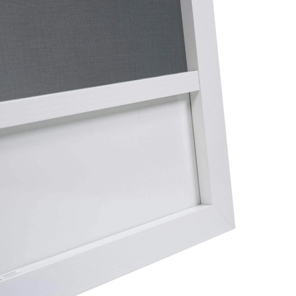 80 in. x 30 in. Canoe Creek White Aluminum Screen Door