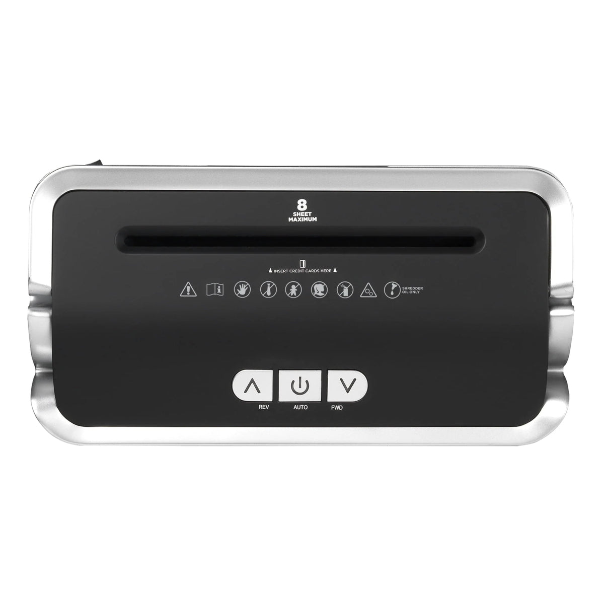 Ativa? 8 Sheet Micro-Cut Lift-Off Shredder With Handle, OMM83B