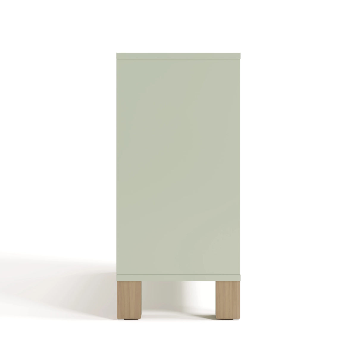 Storkcraft California Cube Organizer Children's Bookcase, Blush with Driftwood