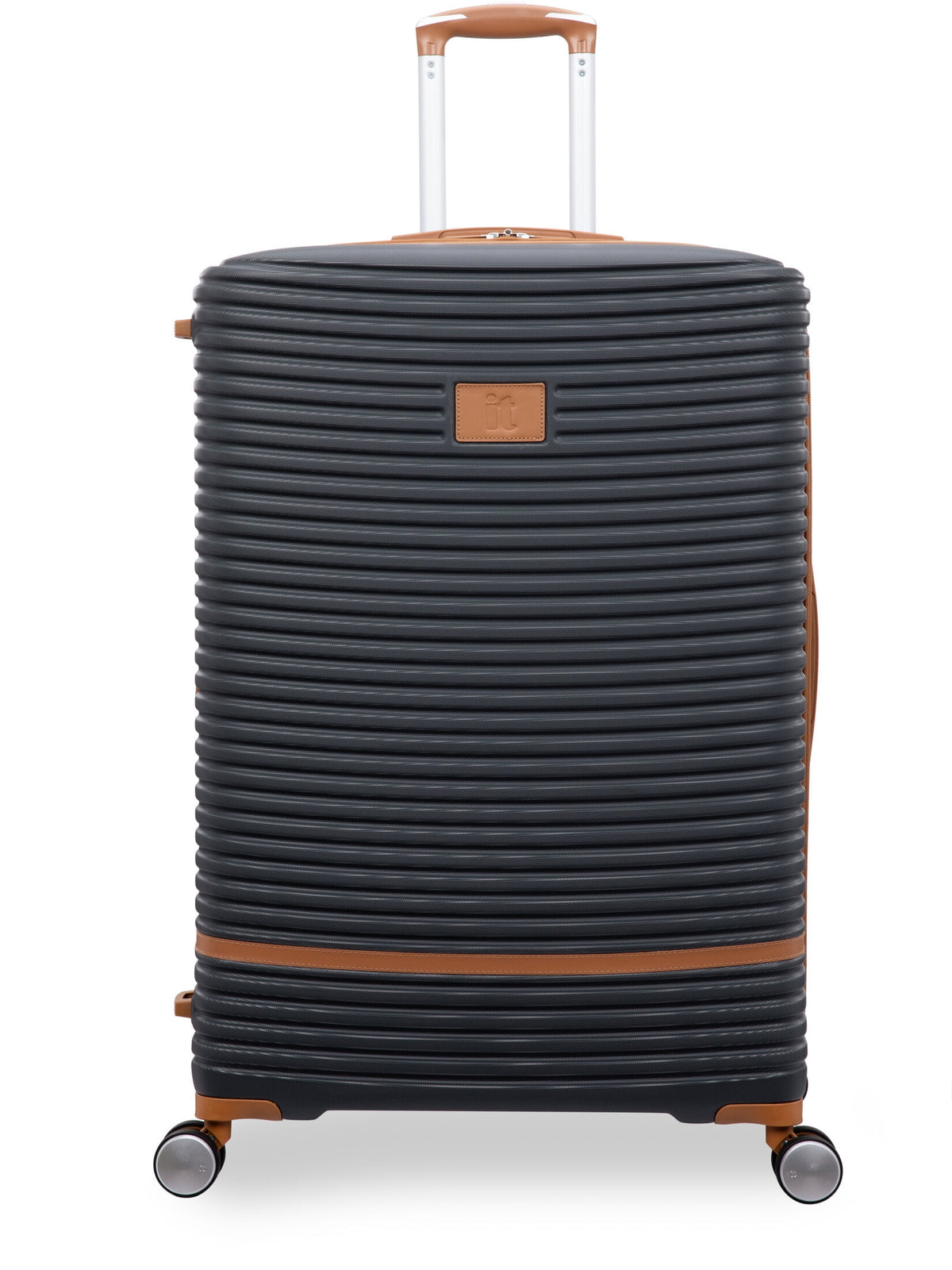 it luggage Replicating 31" Hardside Expandable Checked Spinner Luggage, Gray