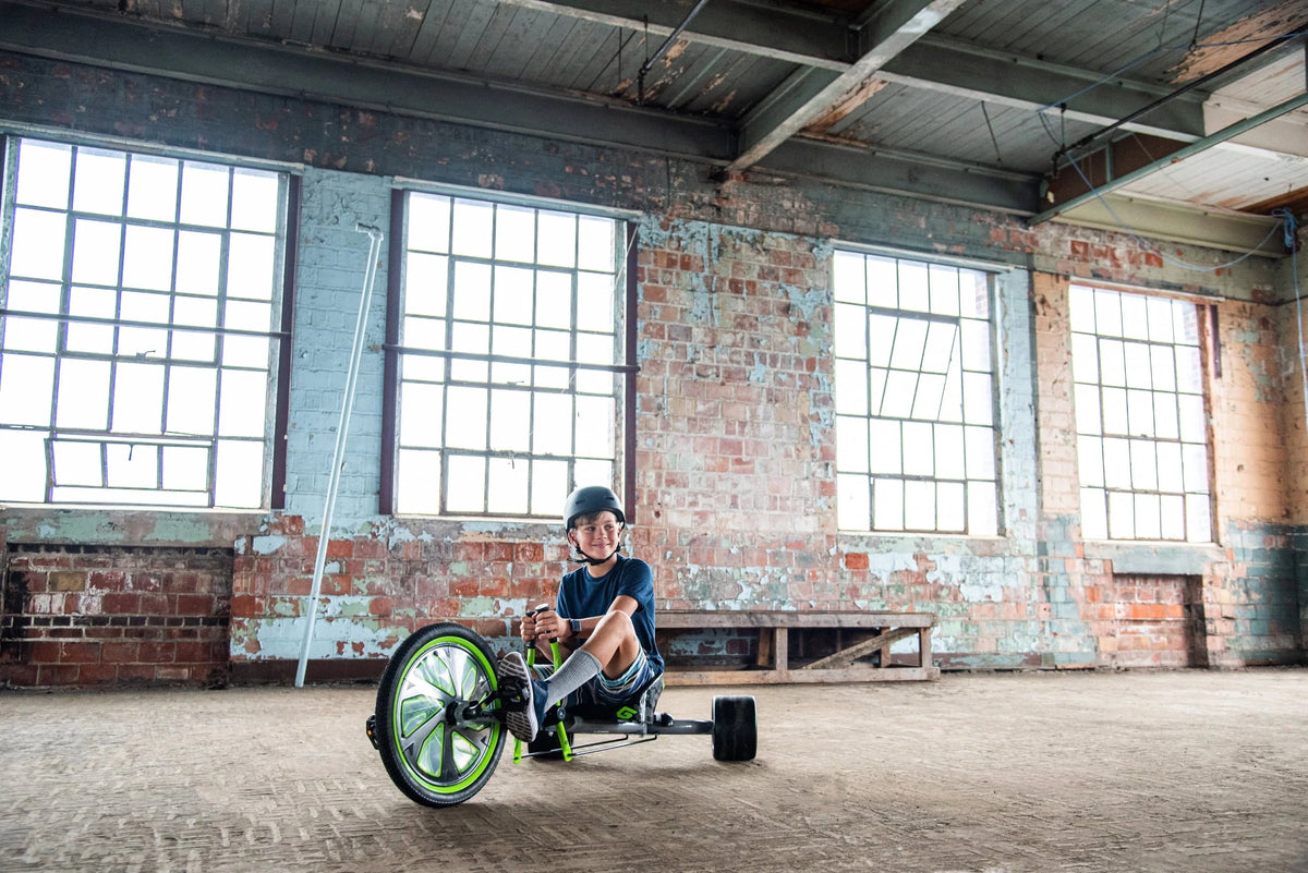 Huffy Green Machine 20-inch 3-Wheel Tricycle in Green and Gray