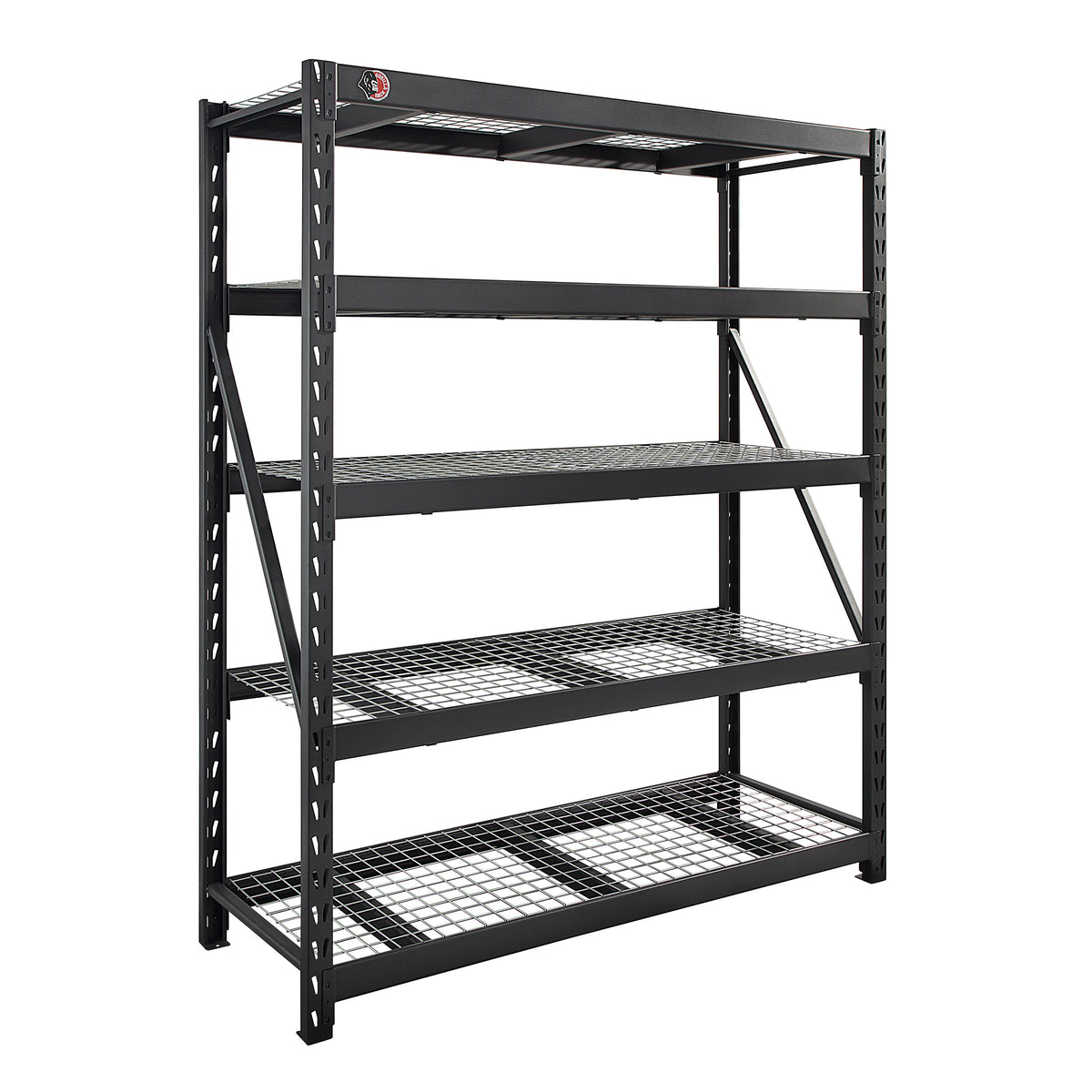 Gorilla Rack 5-tier Industrial Rack, 72' x 24' x 84'