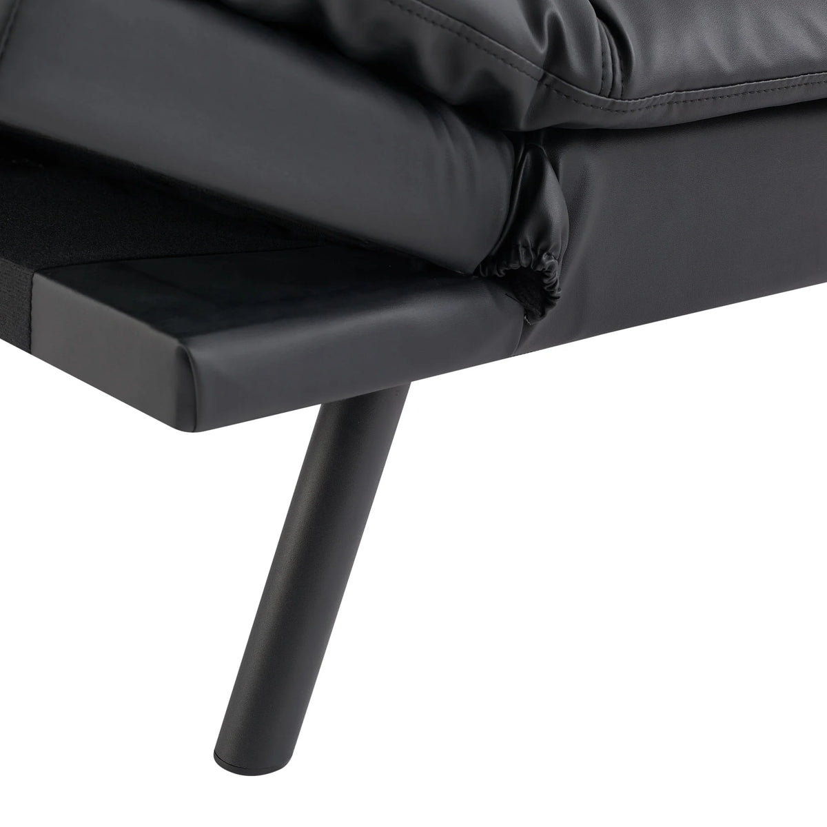 Mainstays Memory Foam Futon with 72",Black