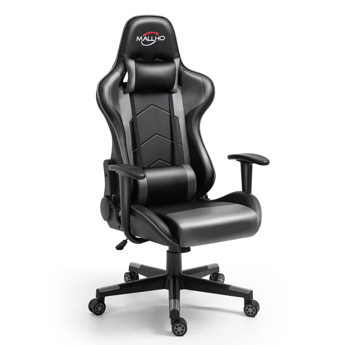 Polar Aurora Gaming Chair Computer Racing Style Video Chairs with Headrest Lumbar Support