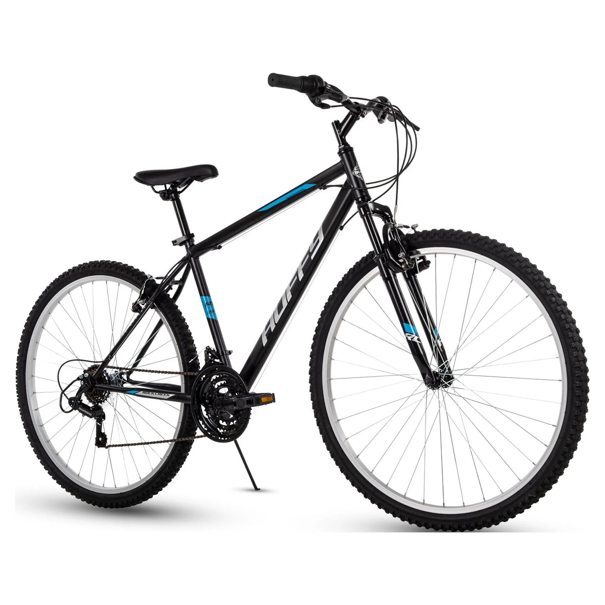 Huffy 29" Rock Creek Mountain Bike, Fits Riders 5'0"+, Matte Black, Adult, Men's