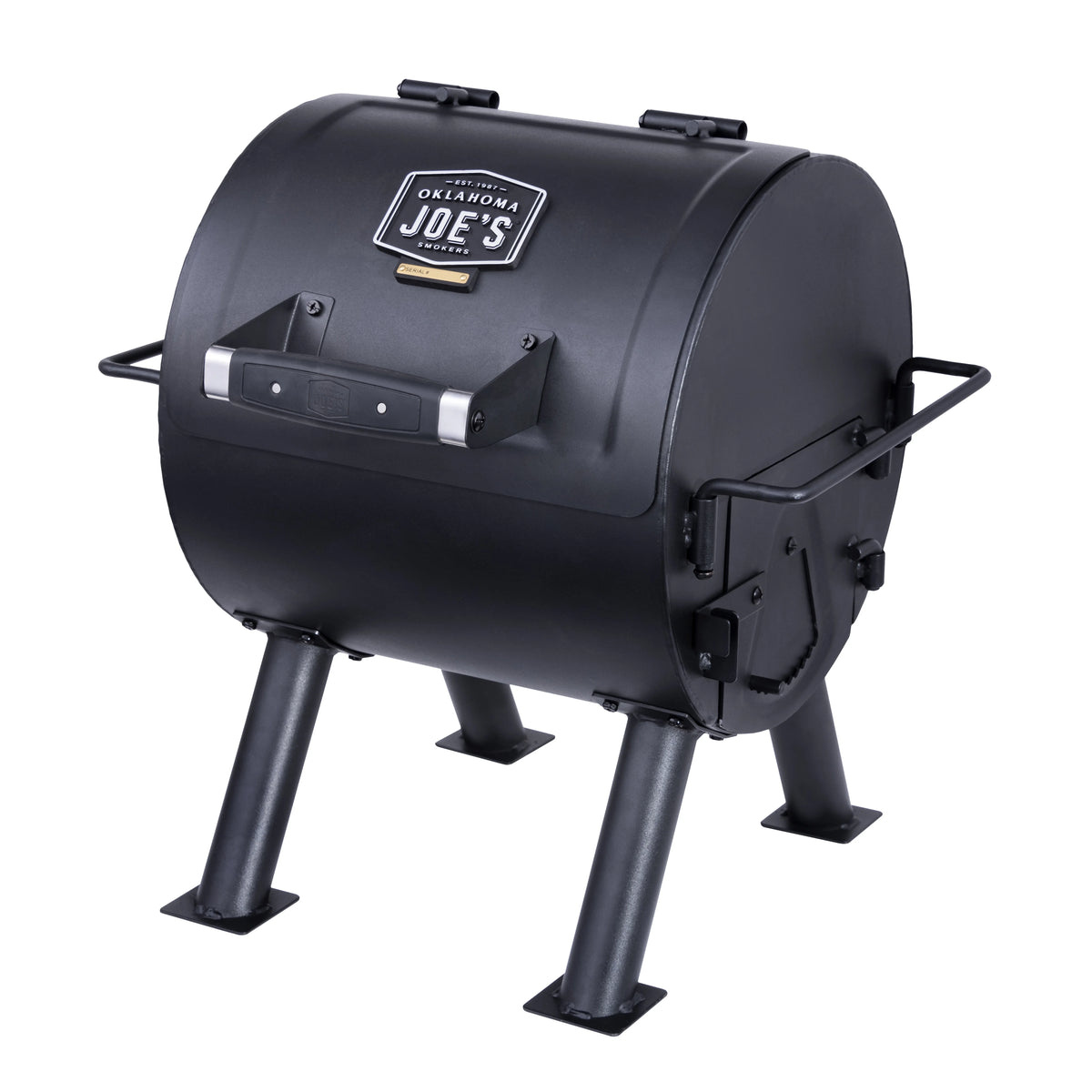 Oklahoma Joe��s Hitch Portable Charcoal Grill, Black